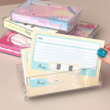 [VCL40557]카세트 문구 테이프 메모지 학용품(20개 1세트)