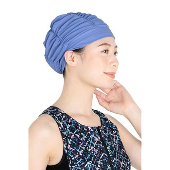 아라폴라카 수영 모자 성인 느긋하게 셔링 무지 단순 색소폰