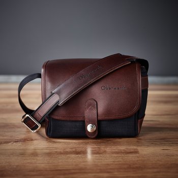 [Oberwerth] Frankfurt Black - Dark brown 오버베르트 가방