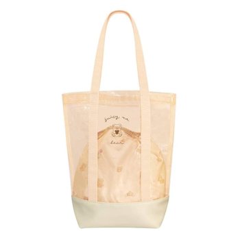 풀 가방 건착 클리어 백 수분이 많은 곰 베이지 1799 카미오 재팬 여름 아이템