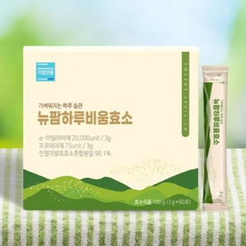 [뉴팜헬스케어] 하루비움효소 (3g*60포)