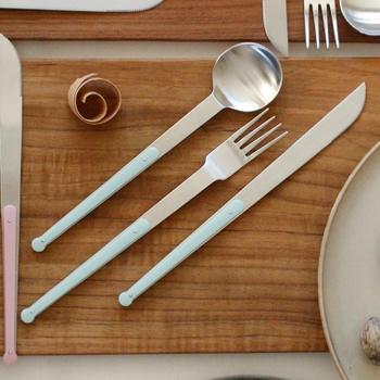 신혼부부식기 편리한 스텐 커트러리 양식기 스푼 포크 나이프 손님상