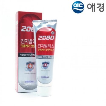 2080K IQYW1218 잇몸케어 진지발리스 치약 오리지날 120g