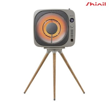 에코 팬 레트로 큐브 히터 SEH-FR600KA 그레이