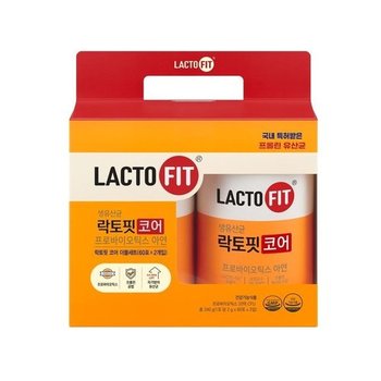 [NEO택배][종근당건강] 락토핏 코어 더블세트 240g ( 2g*60포*2입)