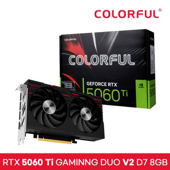 [공식수입사] COLORFUL 지포스 RTX 5060 Ti GAMING DUO V2 D7 8GB 도우정보
