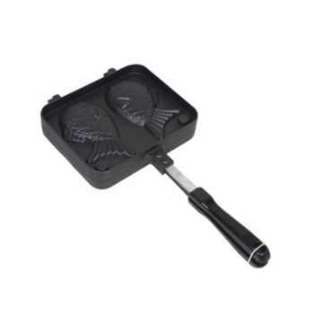 붕어빵 팬 홈베이킹 2구 캠핑 간식 야식 조리팬