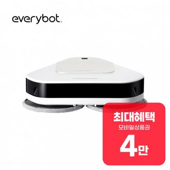 에브리봇 쓰리스핀 EVO 물걸레 로봇청소기 (화이트) EVO_TS401W 렌탈 60개월 월 13900원