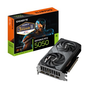 기가바이트 지포스 RTX 5050 WINDFORCE OC D6 8GB 그래픽카드 피씨디렉트