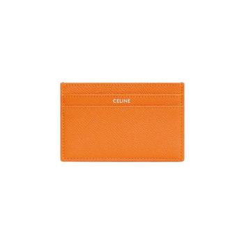 [해외] 셀린느 미디움 카드 홀더 그레인드 카프스킨 플루오 오렌지 10N763GJX-