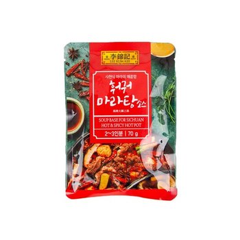 이금기 훠궈 마라탕 소스 70g 마라탕 마라 소스 양념