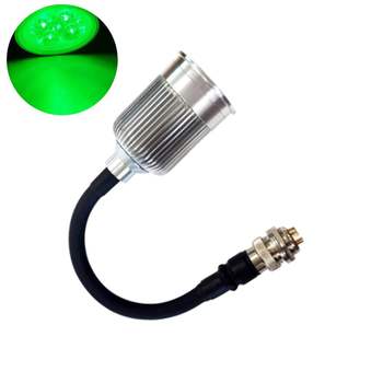 은초롱 12W 12V 24V 자바라 스팟 LED 서치라이트 초록색 집어 작업등