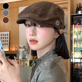 여성 남성 헌팅캡 카페모자 알바모자 코듀로이 예쁜 (S44107161)