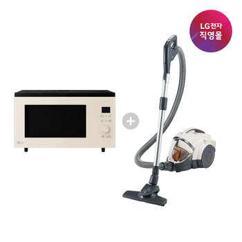 [신세계백화점][LG전자 직영] 세트모델 MLJ39EWO+K83WGY (광파오븐+청소기)
