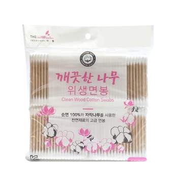 깨끗한나무 HX92MP32 위생면봉 400개입 일회용 순면 귀이개