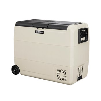 [국내발송] 차량용냉장고 캠핑냉장고 카투어 ET크림 기본콤프 50L 휴대용 12V 24V 220V