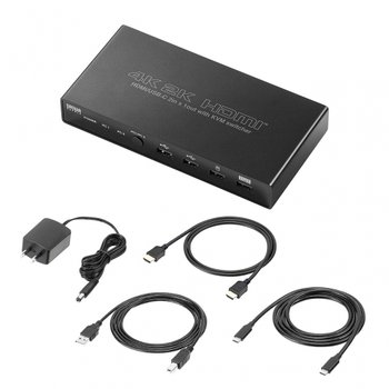[해외] PC HDMI PC PD USB2 Windows Mac 400-SW037 산와 다이렉트 전환기 Type-C⇔ 탑재 대응