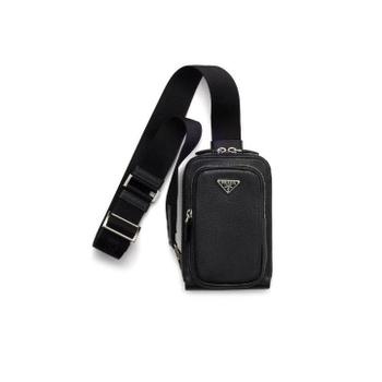 [해외] 그란데비타 해외 프라다 남성 LEATHER PHONE POUCH 2ZH1952BBEF0002