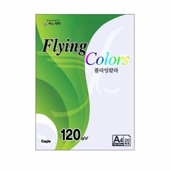 플라잉칼라 흰눈 A4 20매 인쇄지 A4색종이