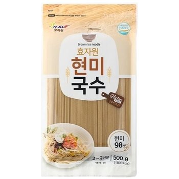 고품질 국수랑 스파게티랑 현미국수 500g (WB07C69)