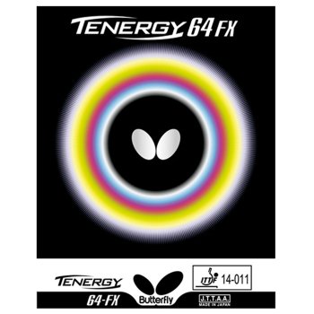버터플라이 탁구러버 테너지64-FX (레드)