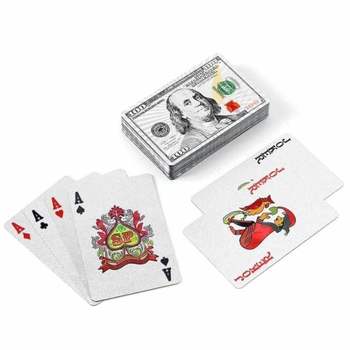 포커 카드 실버 트럼프 게임용 고급 훌라