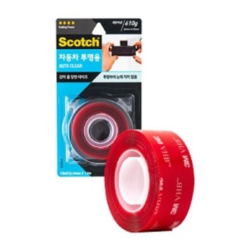 3M Scotch CL215-A 강력 투명 아크릴 폼양면테이프 양면 (W4E4B7F)