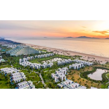 [픽업포함/4인가족형] 다낭 자유 5일 (빈펄 남호이안 디럭스룸/빈원더스+풀보드1일, 18시 레이트체크아웃) BVA104LJFH