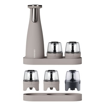 오리지니크 뽀큐트 후추그라인더 깨갈이 전동 그라인더 페퍼밀 빅컨테이너 풀세트