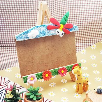 토단 가을하늘 꽃잎 이젤 액자 만들기-10인 세트