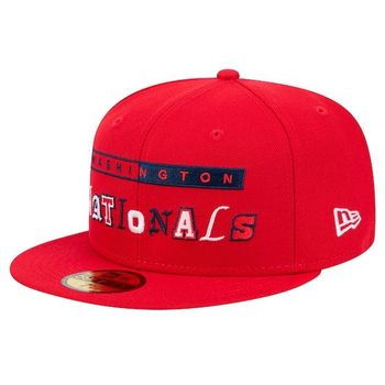 [해외] 뉴에라 모자 MLB [워싱턴 내셔널스] Ransom 59FIFTY Fitted Hat - Red 1253477