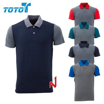 TOTO  반팔티 스판 배색 카라 TM-2102 5색상 공용