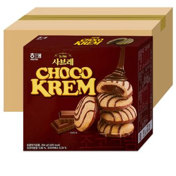 해태 사브레 초코크림 204gx12개(1박스)[35004551]