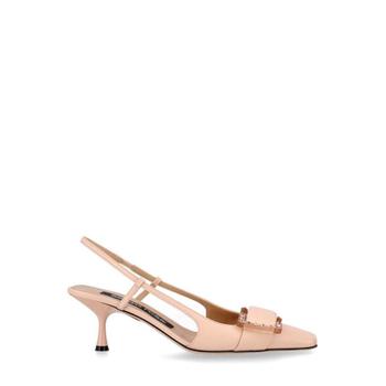 Sergio Rossi 슬링백 버클 펌프스 A94350MFI660120 POWDER TP943332172
