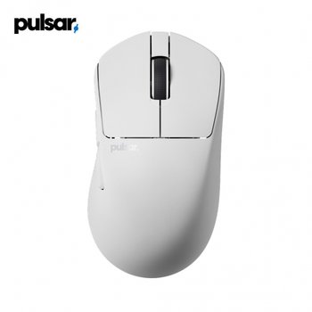 Pulsar X3 CrazyLight 미디움 무선 게이밍 마우스(Uyuni White)-RHD