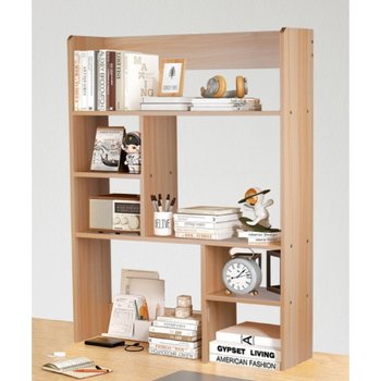 E 책상용 책꽂이 책장 북스탠드 3단 우드 co-00698 다용도선반 정리선반 수납