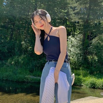 [공구우먼] [제작] 플로르 홀터넥 골지 나시 75964 빅사이즈 여성의류