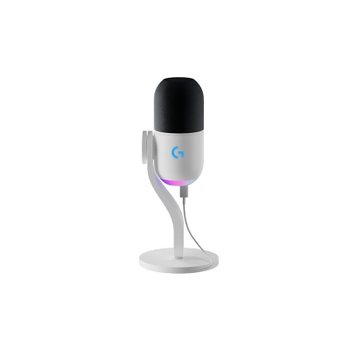 [해외] 로지쿨 G 게이밍 마이크 YETI GX 다이나믹 마이크 G-YETI-GX-WH RGB LIGHTSYNC USB 화이트 정품