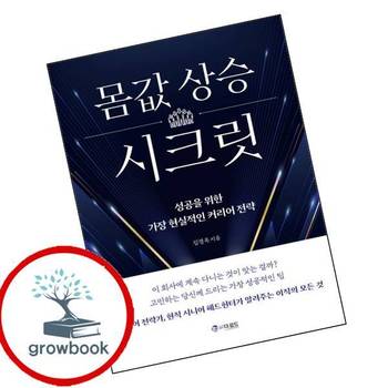 몸값 상승 시크릿 몸값상승시크릿 책 더로드