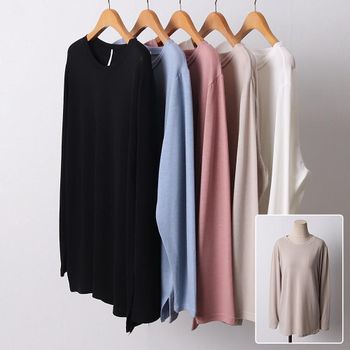 Filz 여성 긴팔티 빅사이즈미시옷