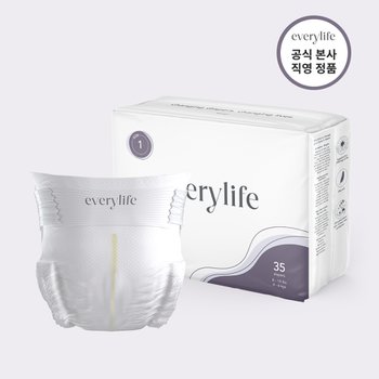 에브리라이프 기저귀 1단계 35매 (밴드형,공용)