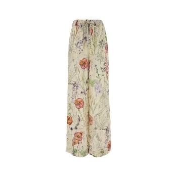 알렉산더맥퀸 Printed crepe pyjamas pant 819000QZAQV 9015 T