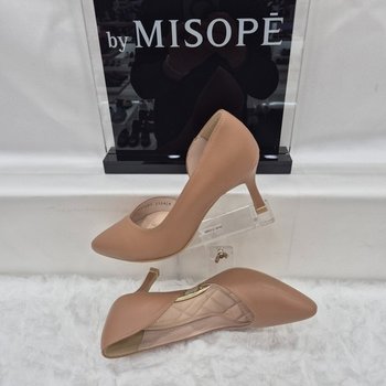 By 여성 사이드오픈 펌프스 112HH431YD001 CAMEL 3_JJ