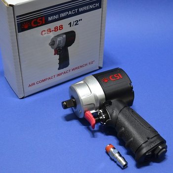 CSI 숏타입 미니임팩렌치 CS-88 12.7mm 110mm 에어임팩트렌치 로터리날 교체 좁은공간 자동차정