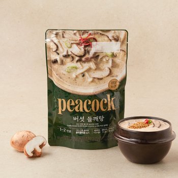 버섯 들깨탕 500g