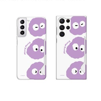 [오늘출발] 갤럭시S 22 23 24 울트라 아이폰 13 14 15 16 퍼플 몽몽 쓰리몽 카드 3D 곡면 하드 케이스 TRY