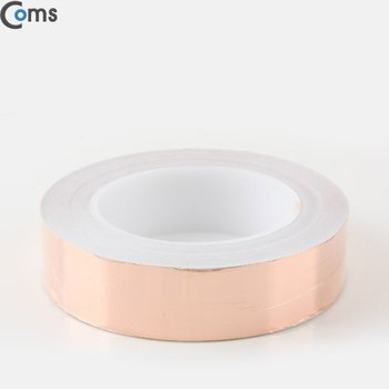 Coms 구리테이프 30mm 동테이프 차폐테이프 구리선 동선 일렉기타 오디오 쉴드케이블 차폐막 트