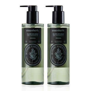 에센허브 티트리 안티 세범 딥 클렌징 오일 300ml 2개