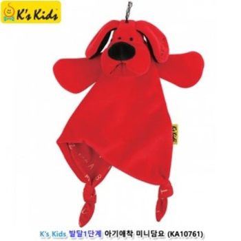 유아용품 GX33DD41 케이스키즈 발달1단계 아기애착 미니담요