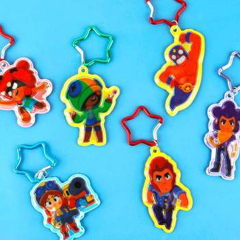 브롤스타즈 FF83FZ82 안전반사 후레시 키링-18EA